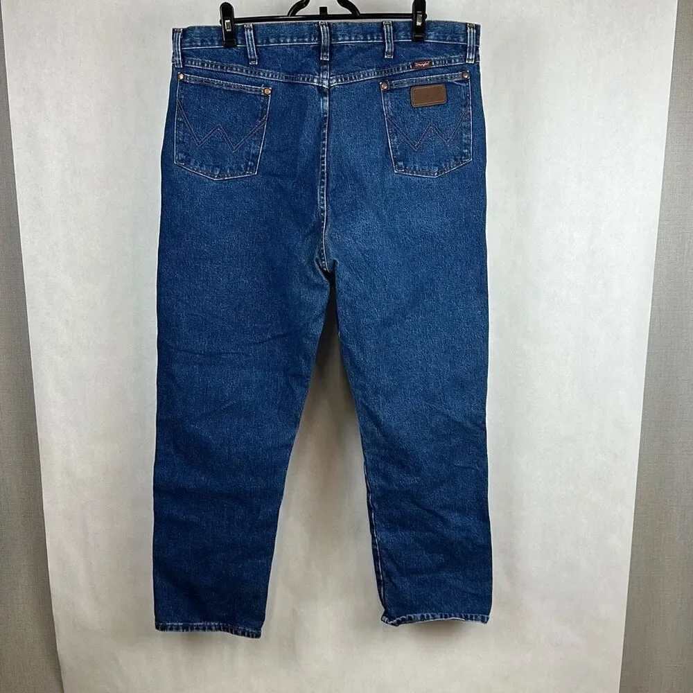 Wrangler Men’s Denim Jeans 13MWZGK Relaxed Sz 42x32